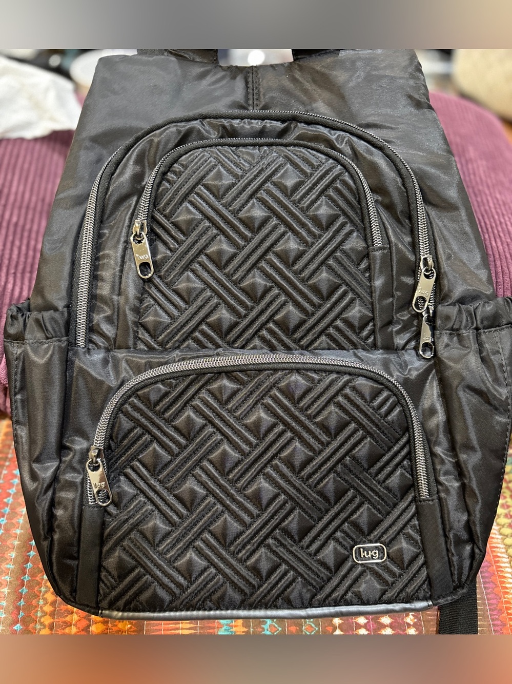 Lug Hatchback 3 Backpack. Black. NWOT